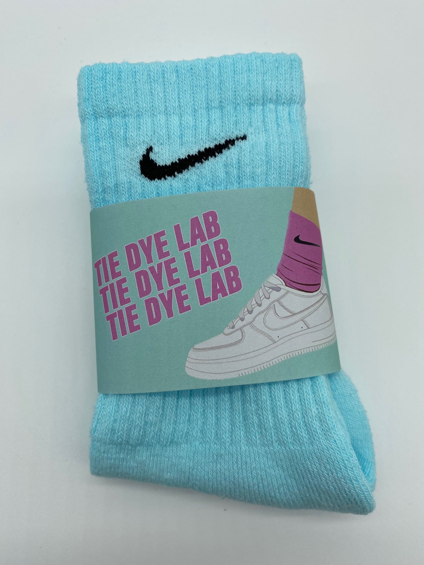 Nike Tie Dye Socks in blue