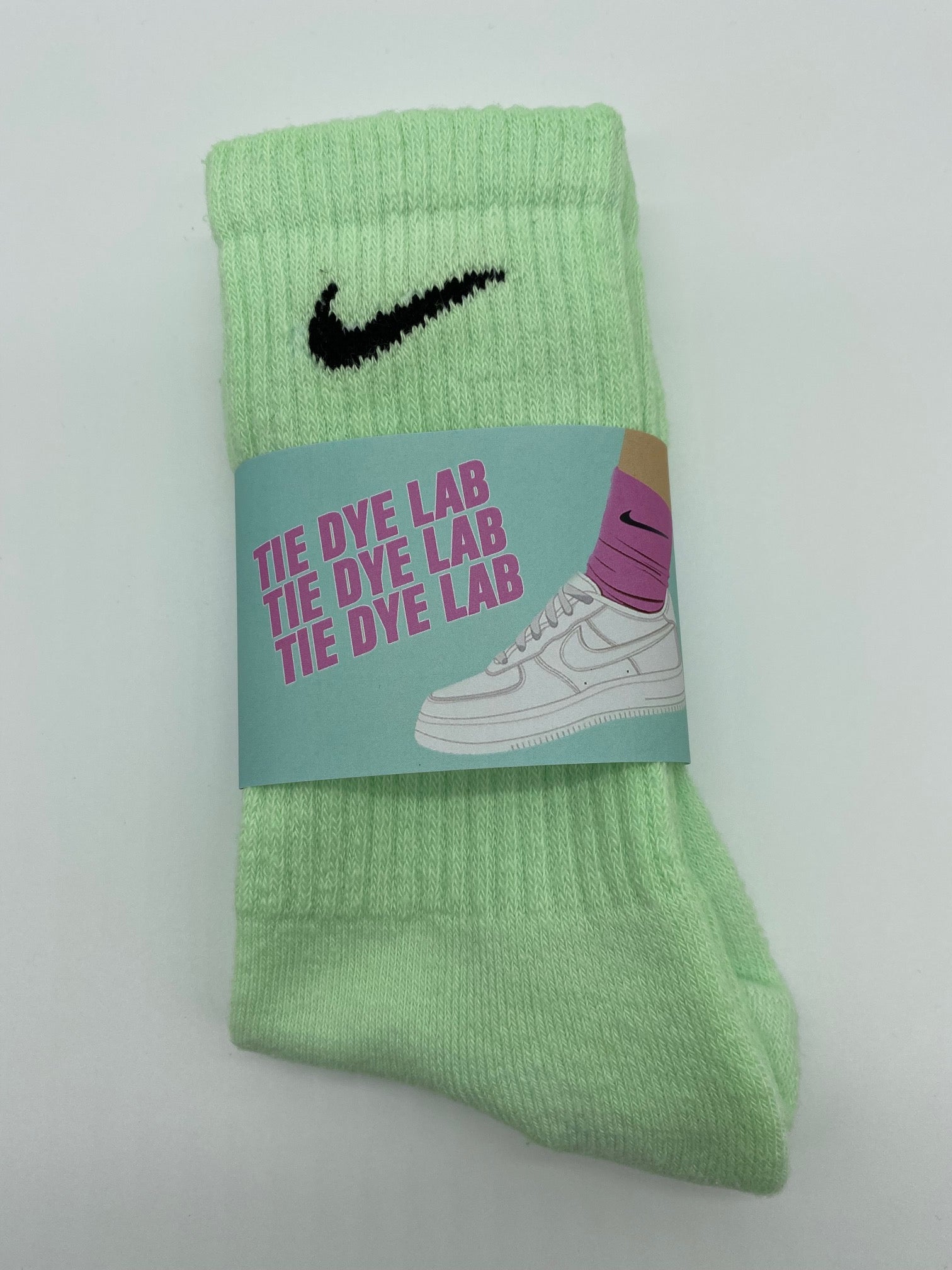 Nike Tie Dye Socks in green