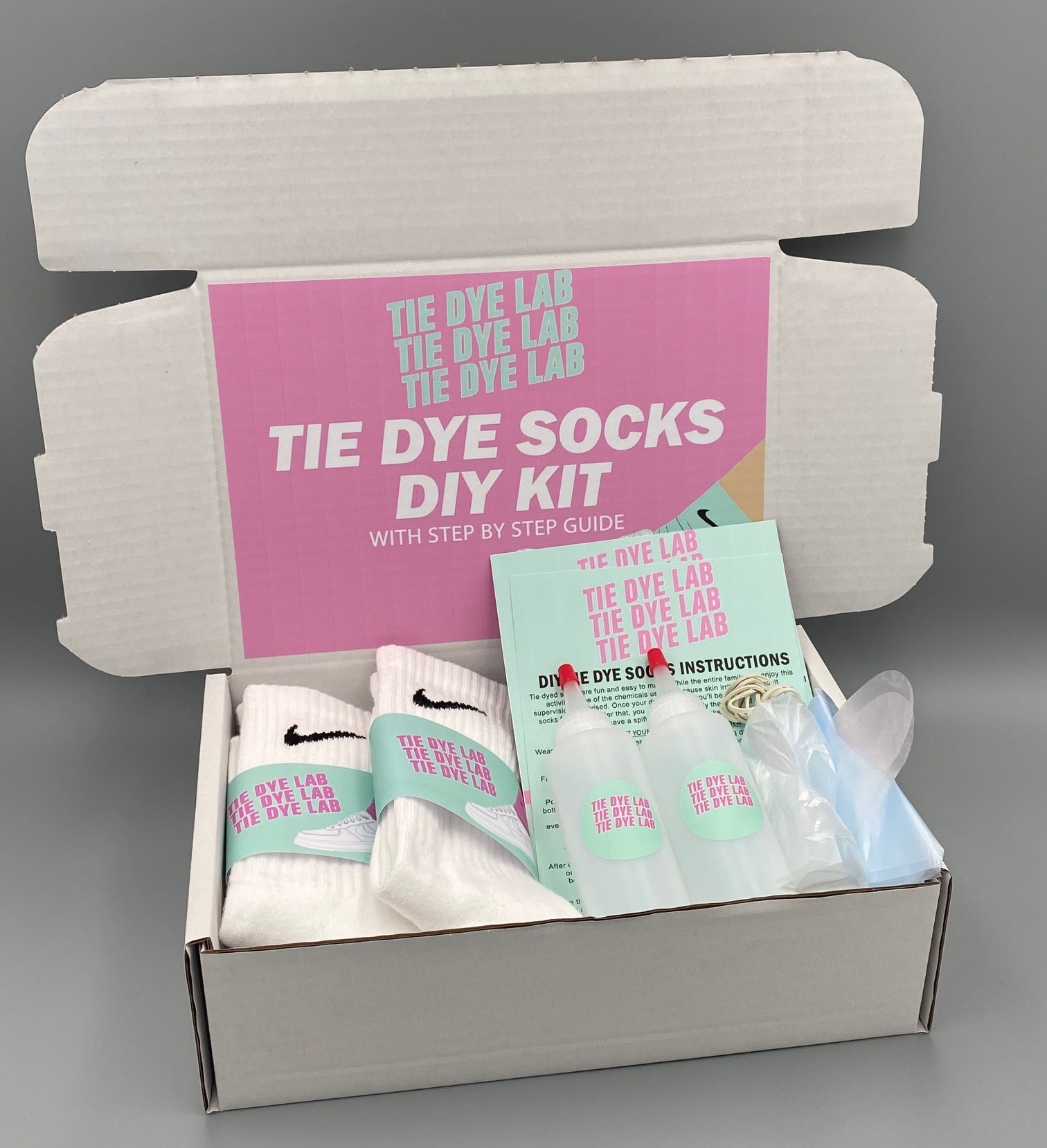 Nike Tie Dye Socks DIY kit