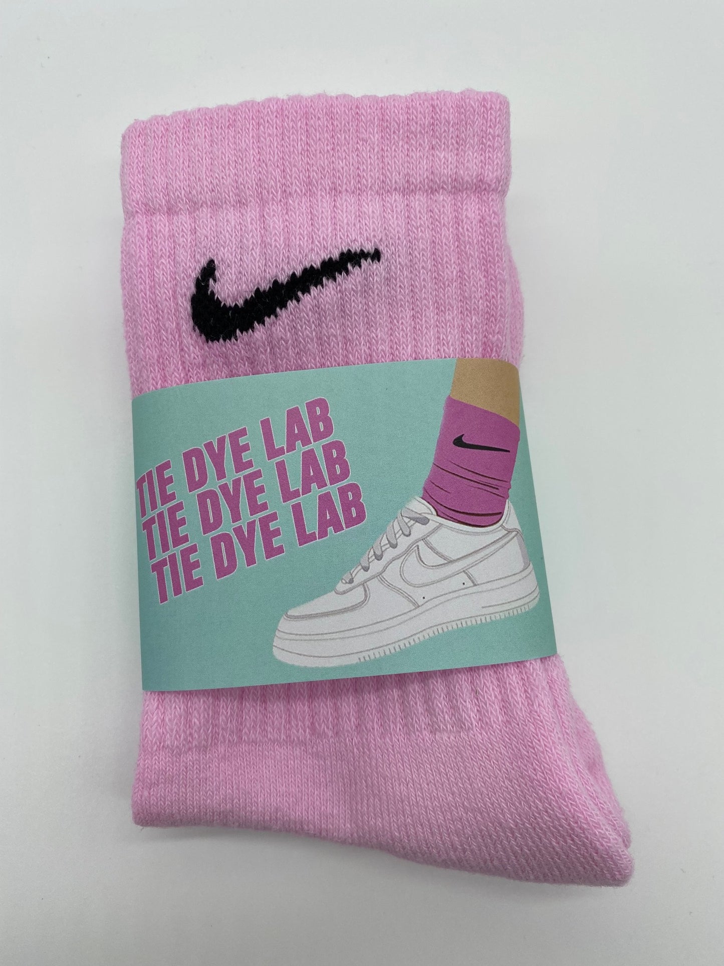 Nike Tie Dye Socks in pink