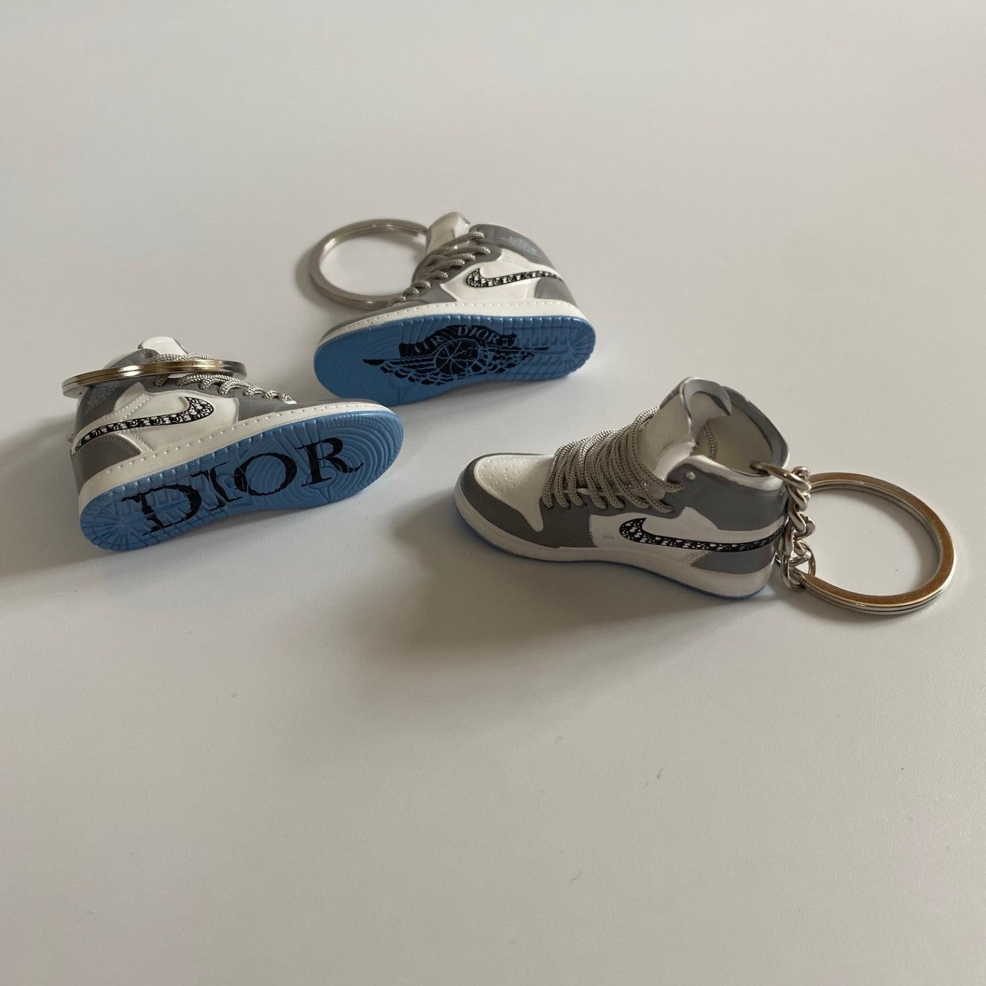 Mini jordan shoe keychain deals