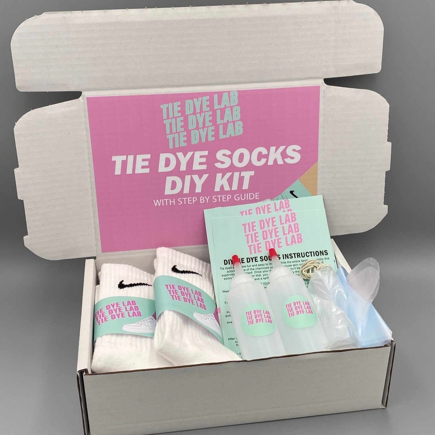 Nike Tie Dye Socks DIY kit